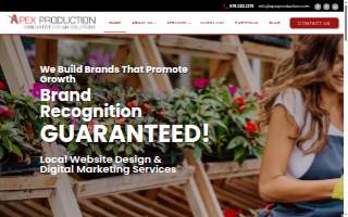 Apex Production website