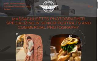Aviator Photo Studio website