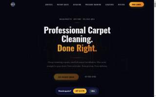 Elite Carpet Cleaning Pros website