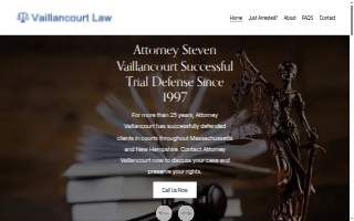 Vaillancourt Law website
