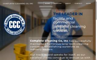 Complete Cleaning Co Inc website