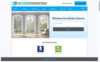 Revere Aluminum Window LLC of Lynn website