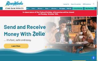 RiverWorks Credit Union website