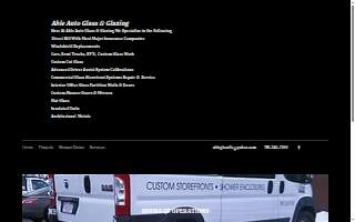 Able Auto Glass & Glazing of Melrose website