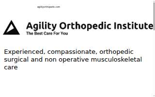 Agility Orthopedics of Malden website