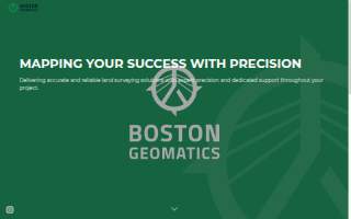 Boston Geomatics of Malden website