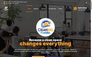 Cleaning by Maria, House cleaning service, Cleaning Companies, Quality website