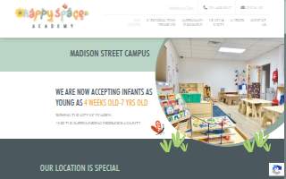 Happy Space Academy Madison website