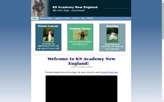 K9 Academy New England of Malden website