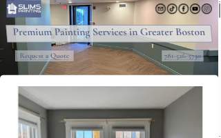 Slims Painting LLC website