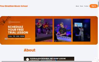 Stellarts Music School website