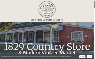 1829 Country Store website
