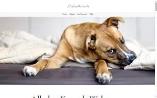 Alladan Kennels of Mansfield website