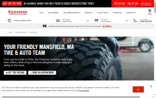 Firestone Complete Auto Care of Mansfield website