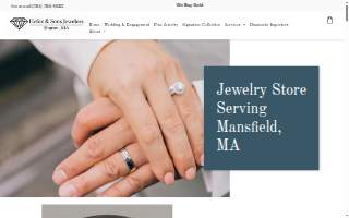 Hefez & Sons Jewelers website
