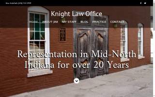 Knight Law Office website