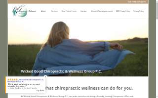 Wicked Good Chiropractic & Wellness Group website