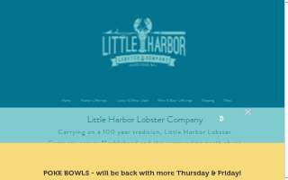 Little Harbor Lobster Company website