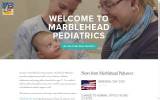 Marblehead Pediatrics website