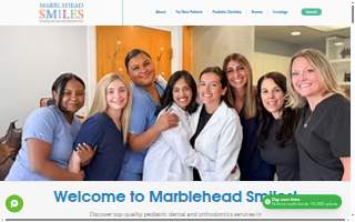Marblehead Smiles website
