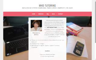MHD Tutoring website