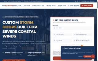 Mr. StormDoor website