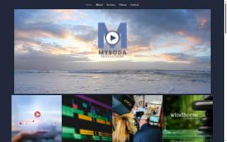 MySoda Productions website