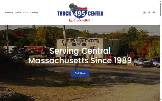 495 Truck Center website