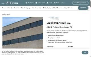Christy Williams, MD, FAAD of Marlborough website