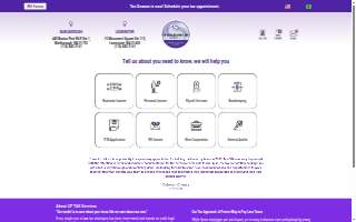 CP Tax Services website