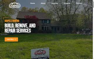 Garpelli Home Improvement website