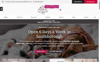 Southborough Veterinary Hospital website