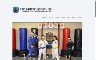 The Karate School, Inc. website