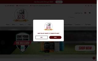 The Vin Bin website