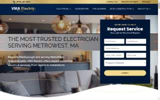 VMA Electric website