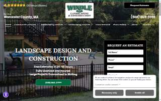 Windle Landscaping & Construction, Inc. of Holliston website