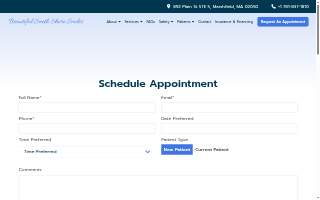 Beautiful South Shore Smiles website