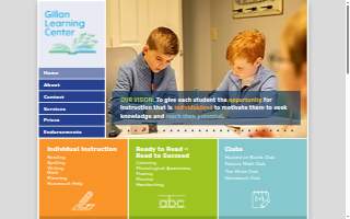 Gillan Learning Center of Marshfield website