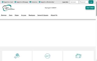 Quincy Credit Union website