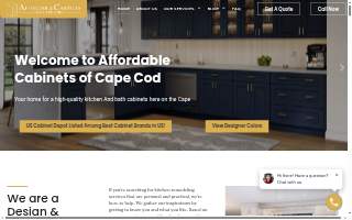 Affordable Cabinets of Cape Cod website