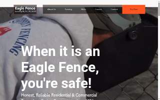 Eagle Fence Company Cape Cod website