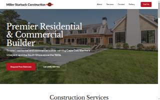 Miller Starbuck Construction Services, Inc. website