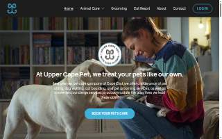 Upper Cape Pet Services of Mashpee website