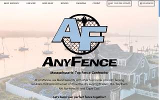 AnyFence of Medfield website