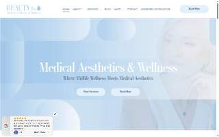 BeautyEtc Aesthetics website