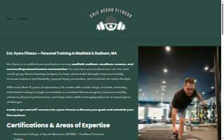 Eric Ayers Fitness website