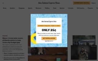 Express Vision Care website