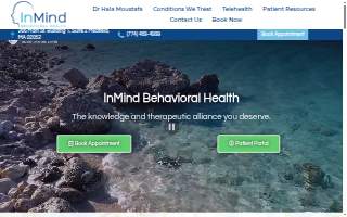 InMind Behavioral Health of Medfield website