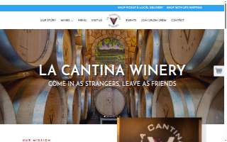 La Cantina Winery of Medfield website