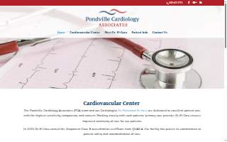 Pondville Cardiology Associates of Medfield website